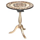 Quill, Bone and Giltwood Side Table