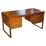 Danish Desk with Six Drawers