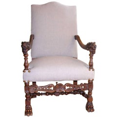 Lion's Head Chateau Arm Chair