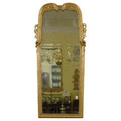 Early 18th Century George I Period Giltwood Mirror