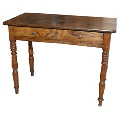 Antique small end table