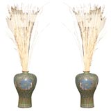 Pair of Cloisonne vases