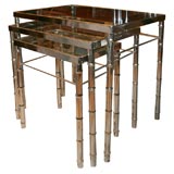 Chrome Nesting Tables
