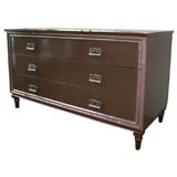 Chest of Drawers with Asian Inspired Hardware