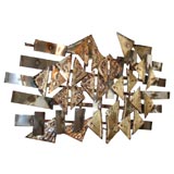 A Metal Wall Hanging.