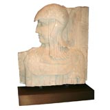 Art Deco Carved Limestone Architectural Fragment