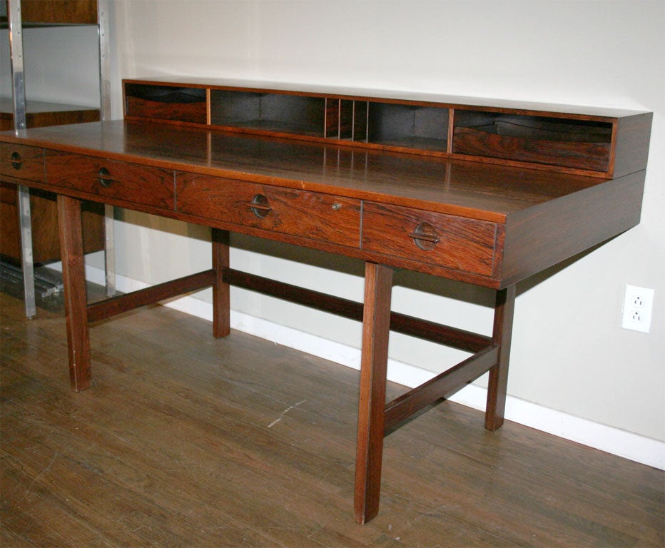 Jens Quistgaard Rosewood flip top desk