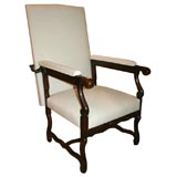 19th Century French Reclining Armchair