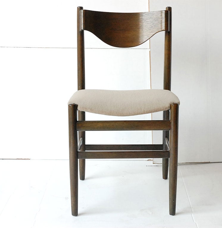 Set of Four Danish Modern Dining Chairs