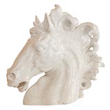 Crackle Ceramic Horse Sculpture