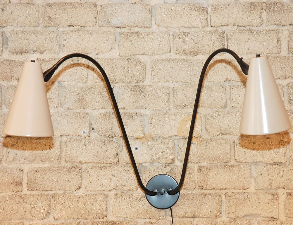 Articulating Cone Sconces