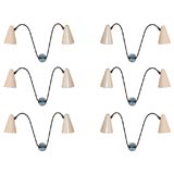 Articulating Cone Sconces