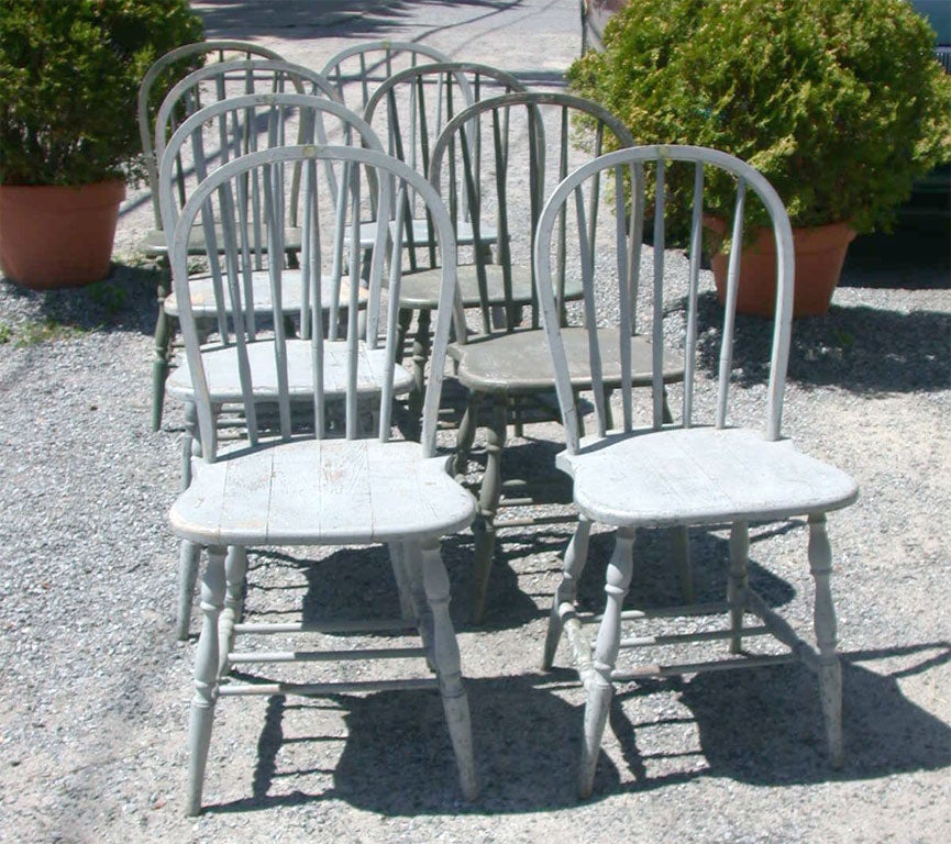 American 8 KITCHEN WINDSOR CHAIRS