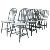 8 KITCHEN WINDSOR CHAIRS