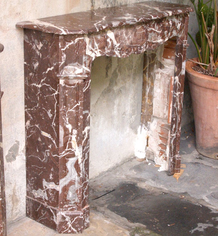 Pair of Early 19th Century French Marble Mantles For Sale 1