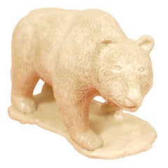 Sculpture of a Pottery Bear