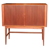 Tambour Door Bar Cabinet