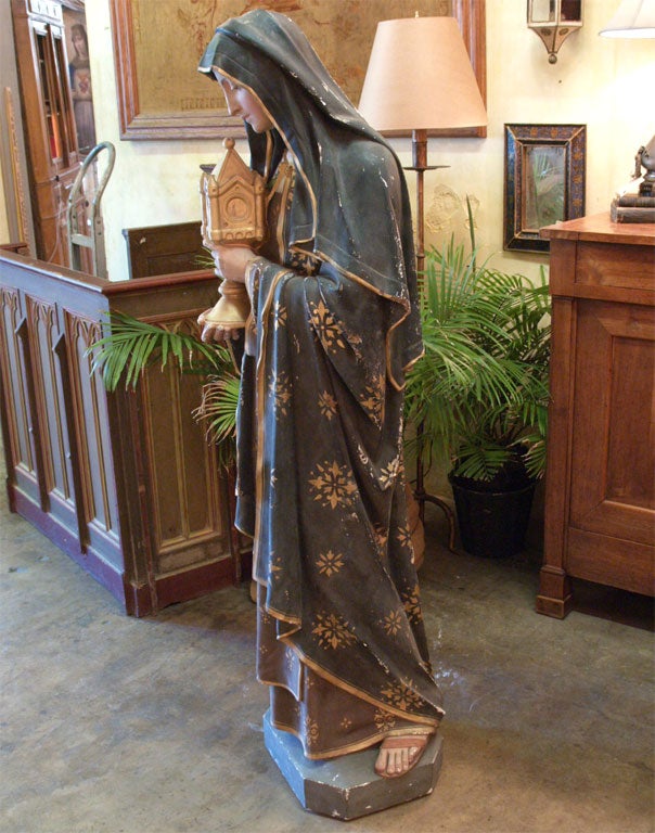 Large Statue of Saint Clare of Assisi 2