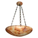 Swedish Alabaster light fixture