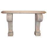 STONE CONSOLE BY JEAN CHARLES MOREUX STONE CONSOLE BY JEAN CHARLES MOREUX