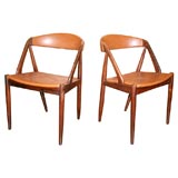 Set of Four Roundback Chairs