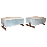 Pair of Ottomans