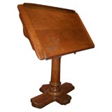 Antique Mahogany French Stand by Dupont of Paris