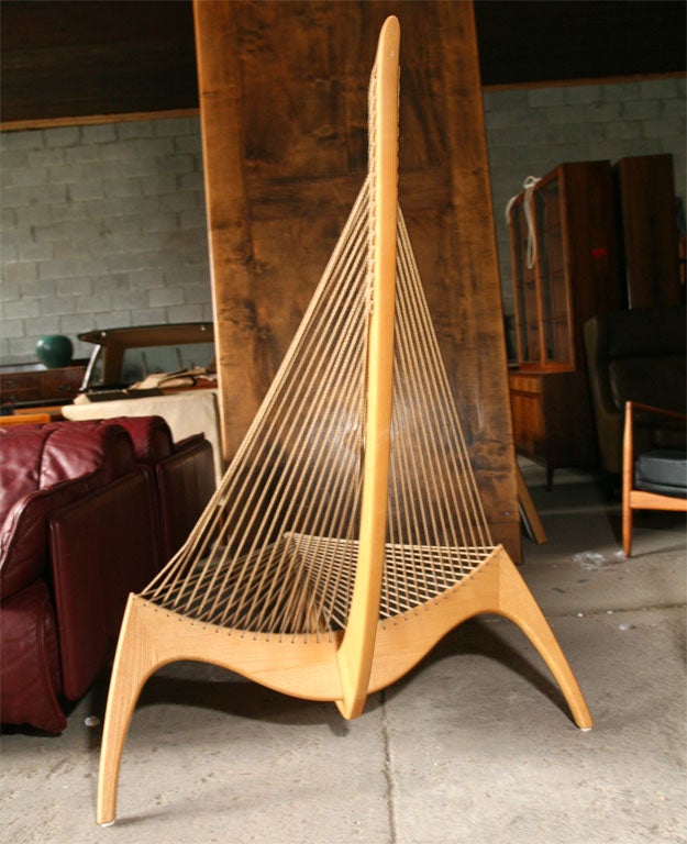 Mid-20th Century The Harp Chair by Jorgen Hovelskov