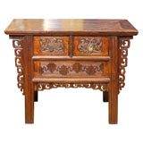 Qing Dynasty Carved Alter Cabinet