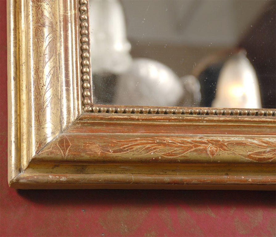 Small Louis Philippe Mirror In Good Condition For Sale In Chamblee, GA