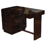Art Deco rosewood desk