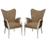 Antique Pair of Wing Chairs