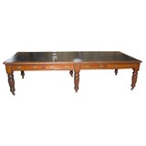 Antique Very large Bankers or Board Room Table