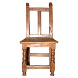 Used French Primitive Fireside Chair (reference # PAR51)