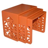 Retro Asian Modern Nesting Tables