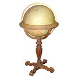 Large Free-Standing Floor Model Terrestrial Globe