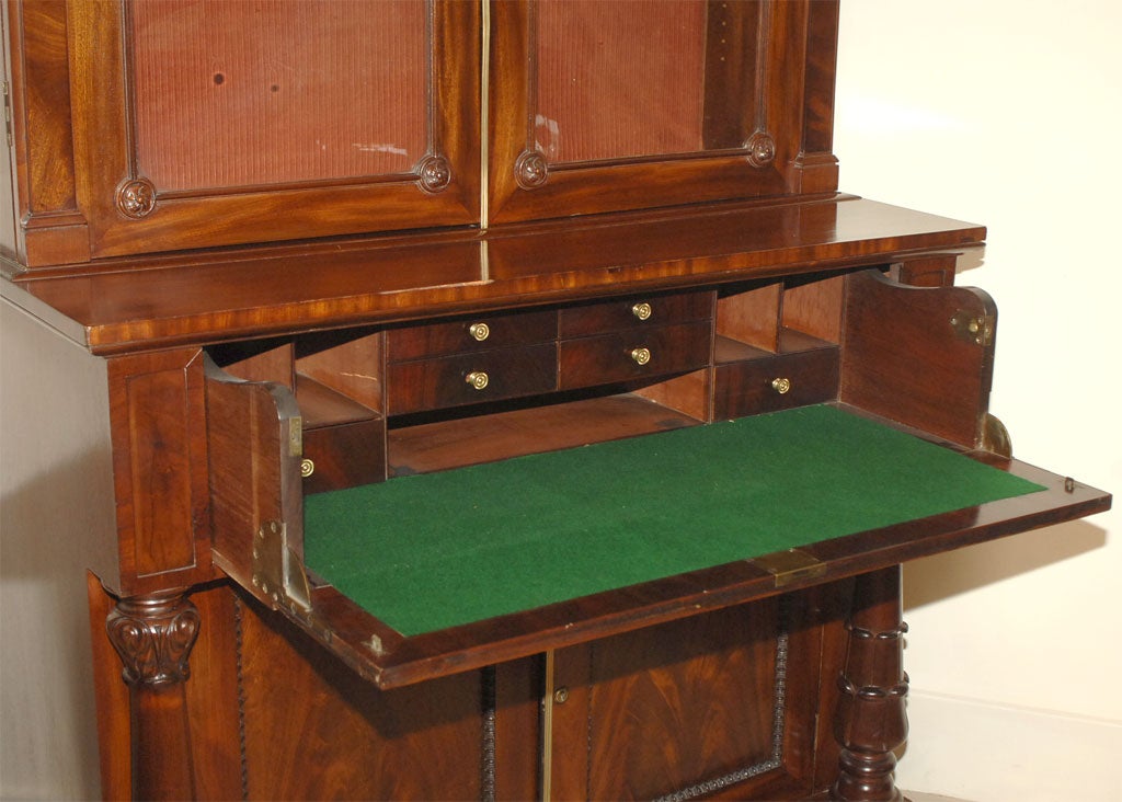 Regency Period Secretary Bookcase, circa 1835 2