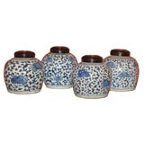 Blue and White Ginger Jar