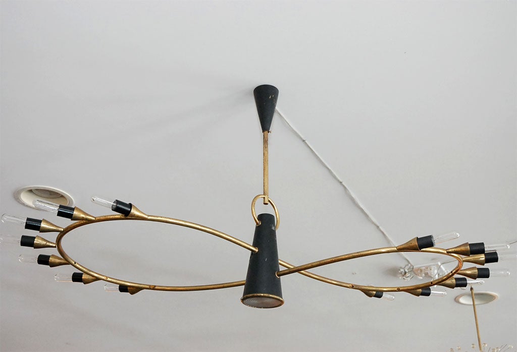 Unique Stilnovo Ceiling Light