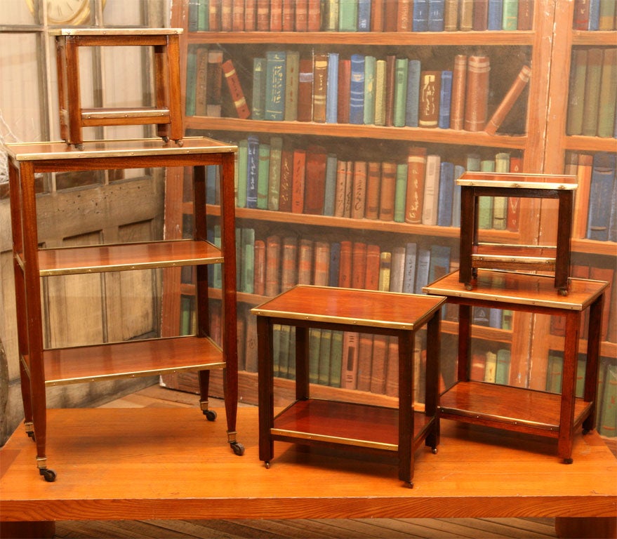 set of five tables