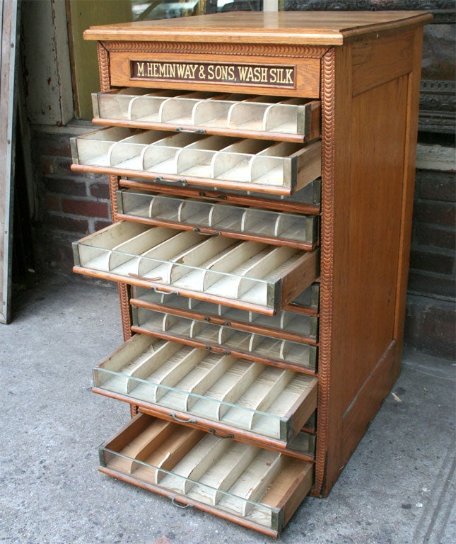 Heminway & Sons Spool Cabinet 1
