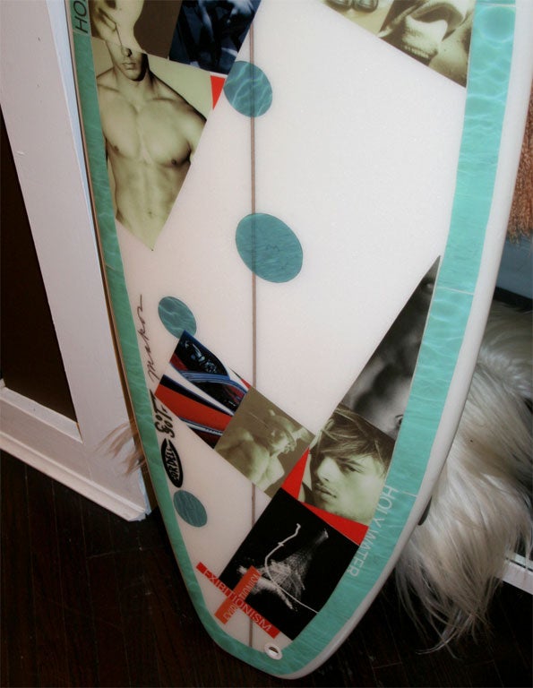 Contemporary Christopher Makos Limited Edition Surfboard For Sale