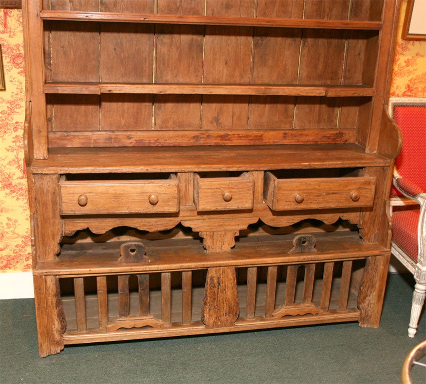 Pine LATE 18TH CENTURY KITCHEN COOP DRESSER - FROM COUNTY GALLWAY