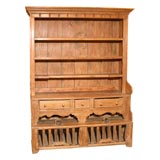 LATE 18TH CENTURY KITCHEN COOP DRESSER - FROM COUNTY GALLWAY