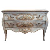 18th c Genovese Commode original paint