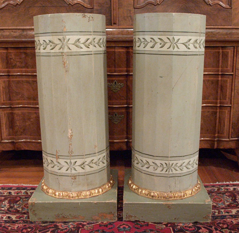 Pair of Itlaian Column Tables 3