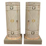 Pair of Itlaian Column Tables