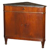 18th Century Louis XVI Corner Cabinet