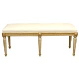 Reproduction Louis XVI Style Bench