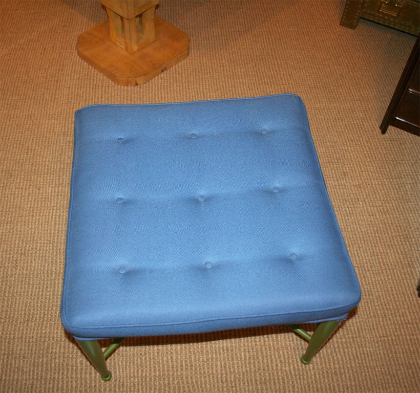 American Square 'Thebes' Ottoman by Edward Wormley for Dunbar Furniture Company For Sale 1